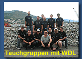 ENTER Tauchgruppen mit WDL...