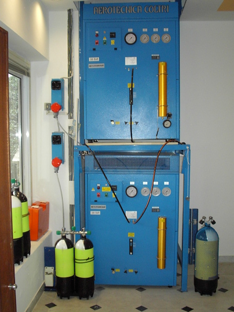 The 2 new Coltri compressors