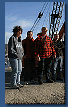 Gruppenbild vor dem Meer