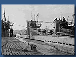 Originale Bilder eines U-604 Klasse VII C.